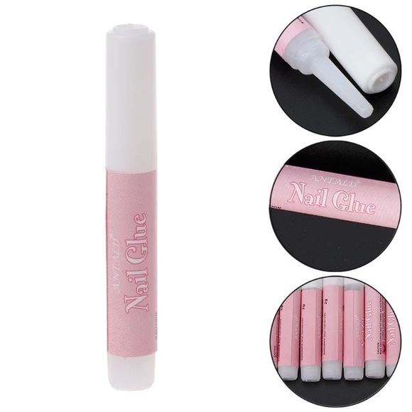 80PCS Fake Coffin Nails & 9PCS Nail Glue - Picture 5 of 6